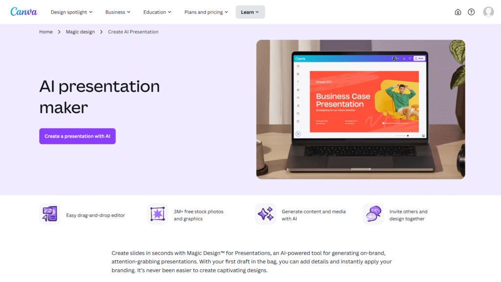 Canva for Presentations