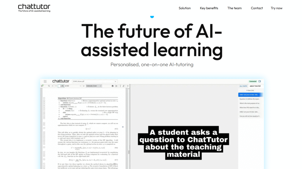 Chatbots for Students