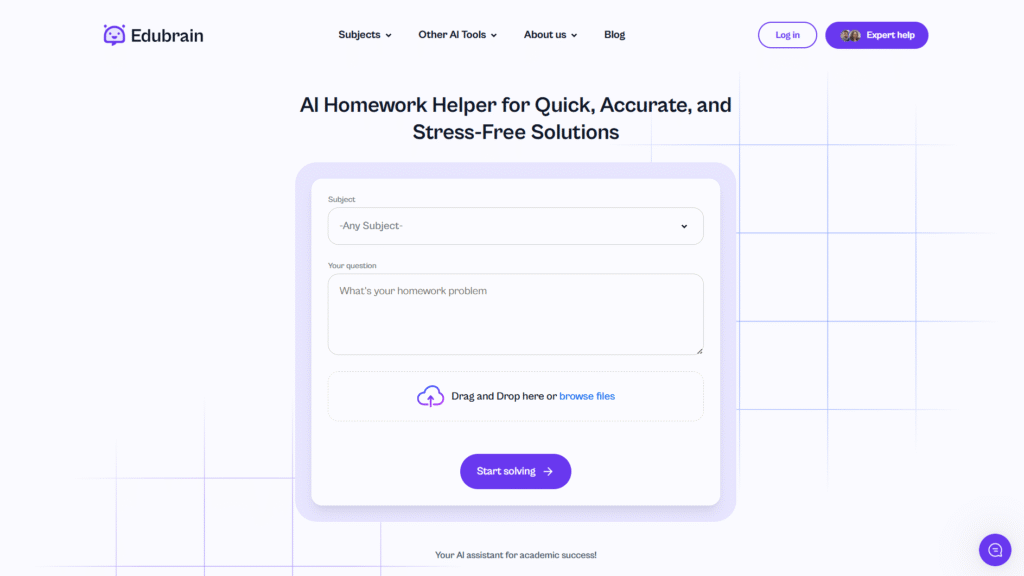 EduBrain AI Chatbots for Students