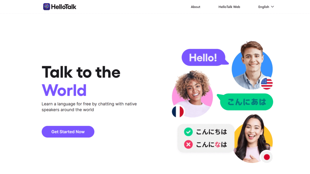 HelloTalk English Speaking