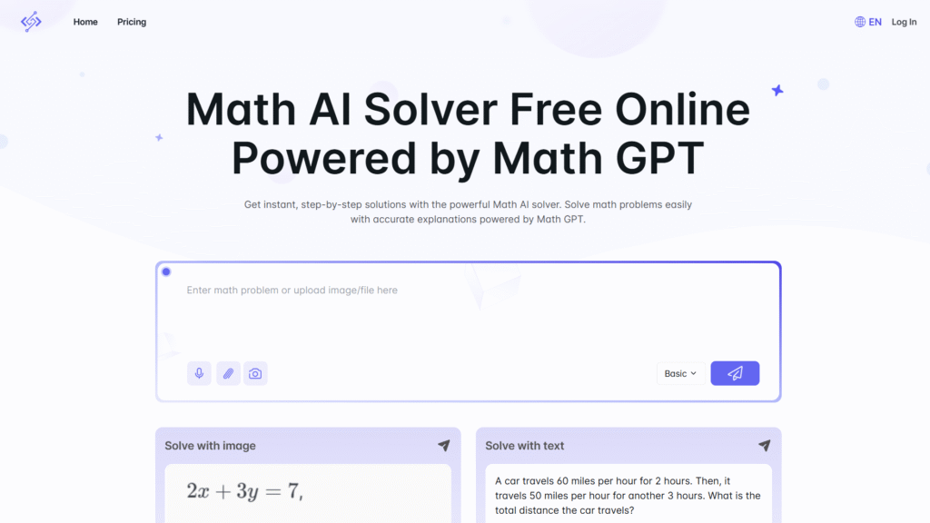 Math.Now Chatbots for Students