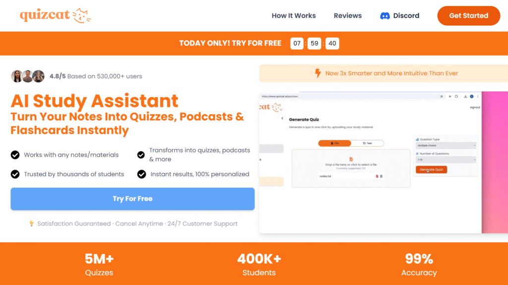 QuizCat AI Chatbots