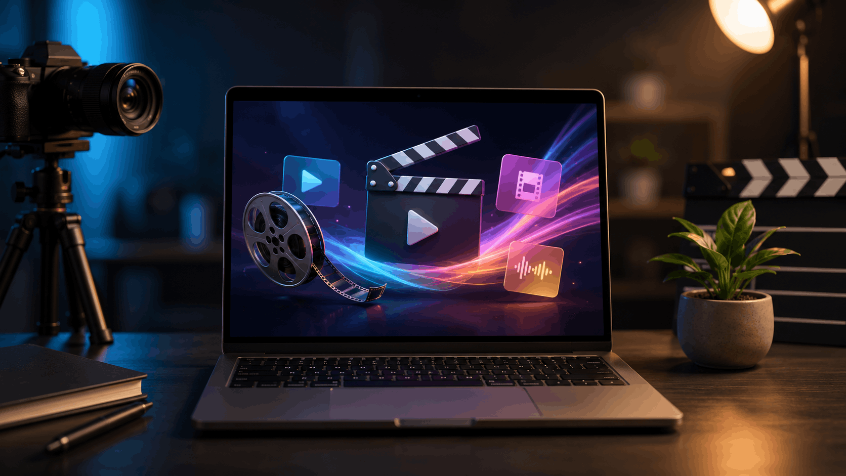 Best AI video generator tools illustration